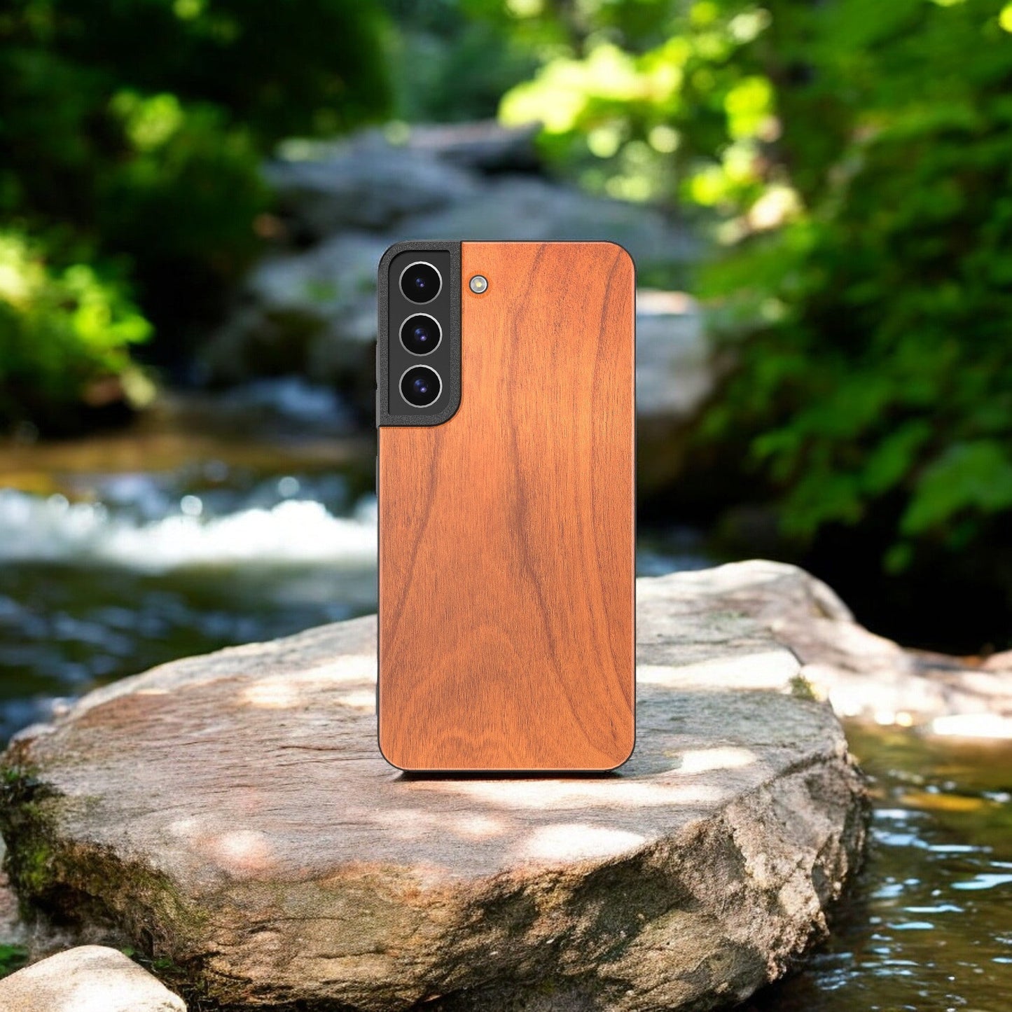 Wood Galaxy Case - Cherry