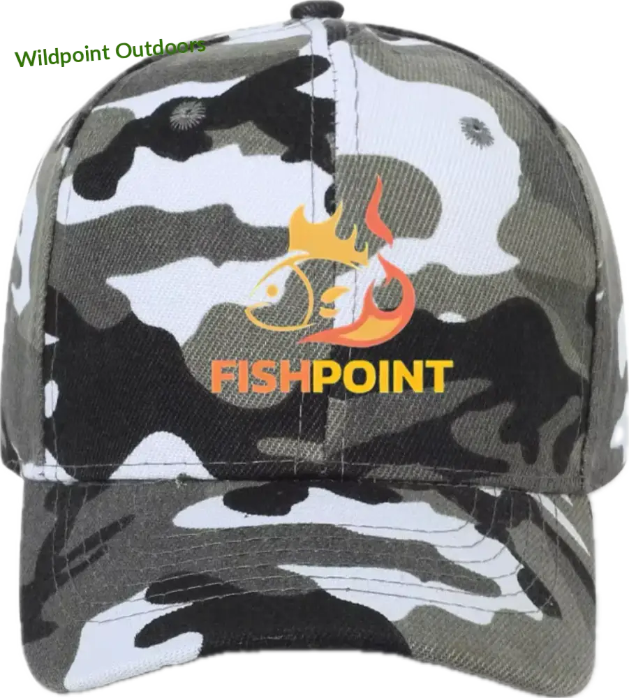 Camo lippis fishpoint liekkilogolla - wildpoint retkeily 1 000 €
