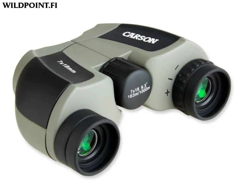 Carson miniscout 7x18mm pienikokoiset kiikarit