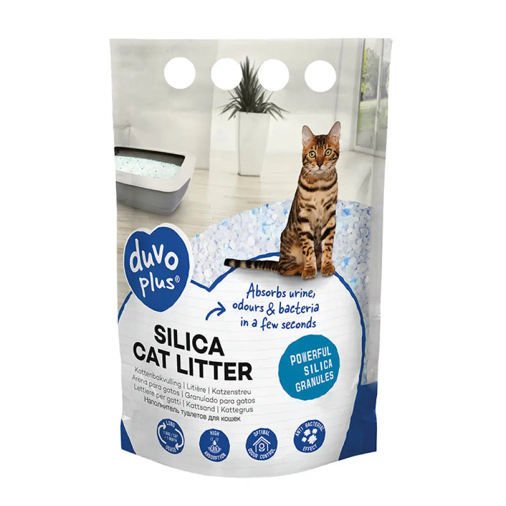 Duvo+ silica-kissanhiekka premium 5 litraa - kissanhiekka silica kissanhiekka 5l retkeilyvarusteet verkkokaupasta 9,90 €