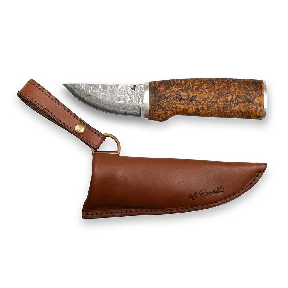 Grandfather knife damascus - knife - wildpoint outdoors retkeilyvarusteet verkkokaupasta 1 389 €