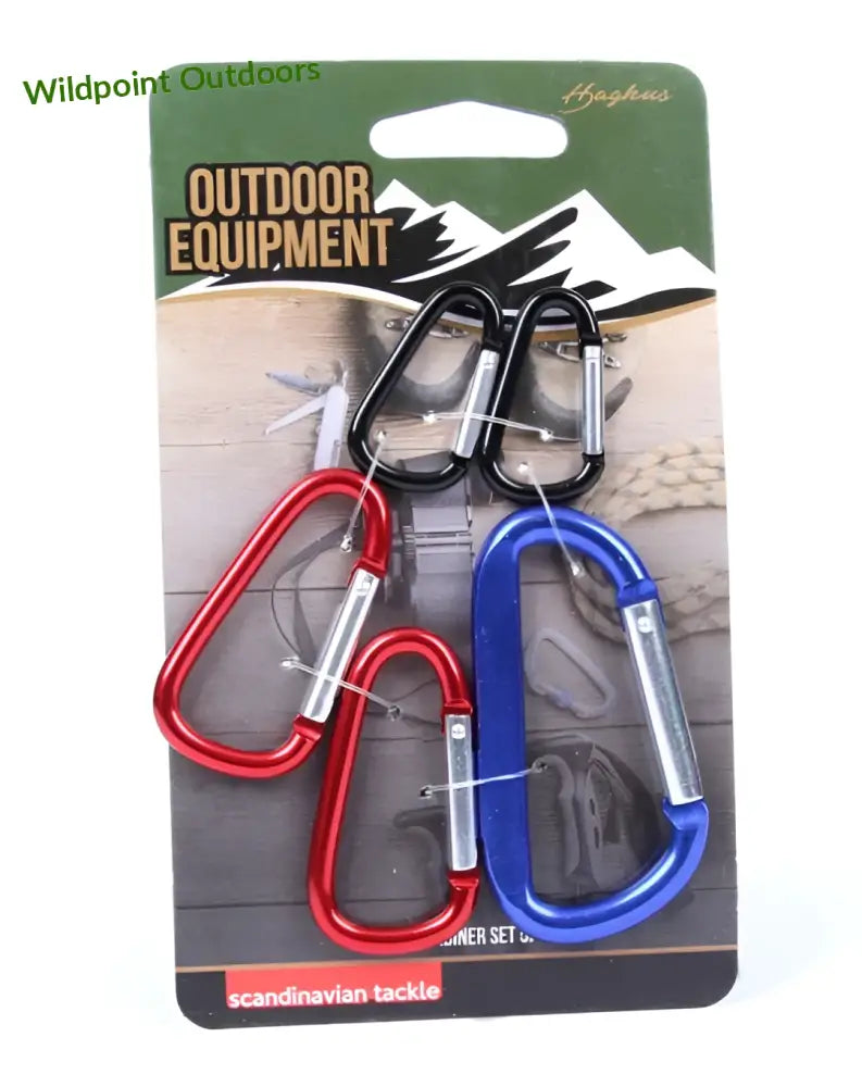 Haghus perus karabiini sarja 5kpl - wildpoint outdoors retkeily 5,70 €