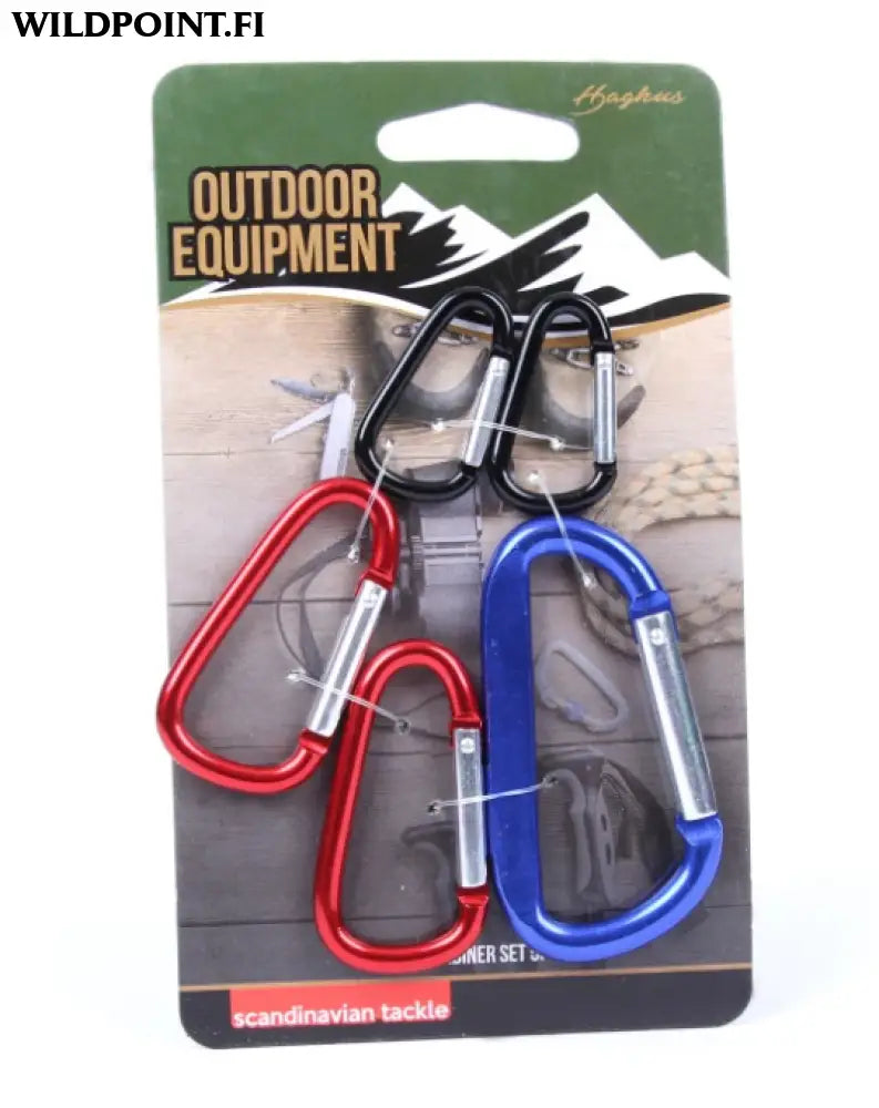 Haghus perus karabiini sarja 5kpl - wildpoint outdoors retkeily 5,70 €