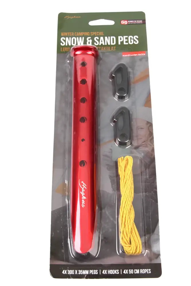 Haghus s72 lumi ja hiekka telttakiilat 4kpl - retkeily 13,90 €