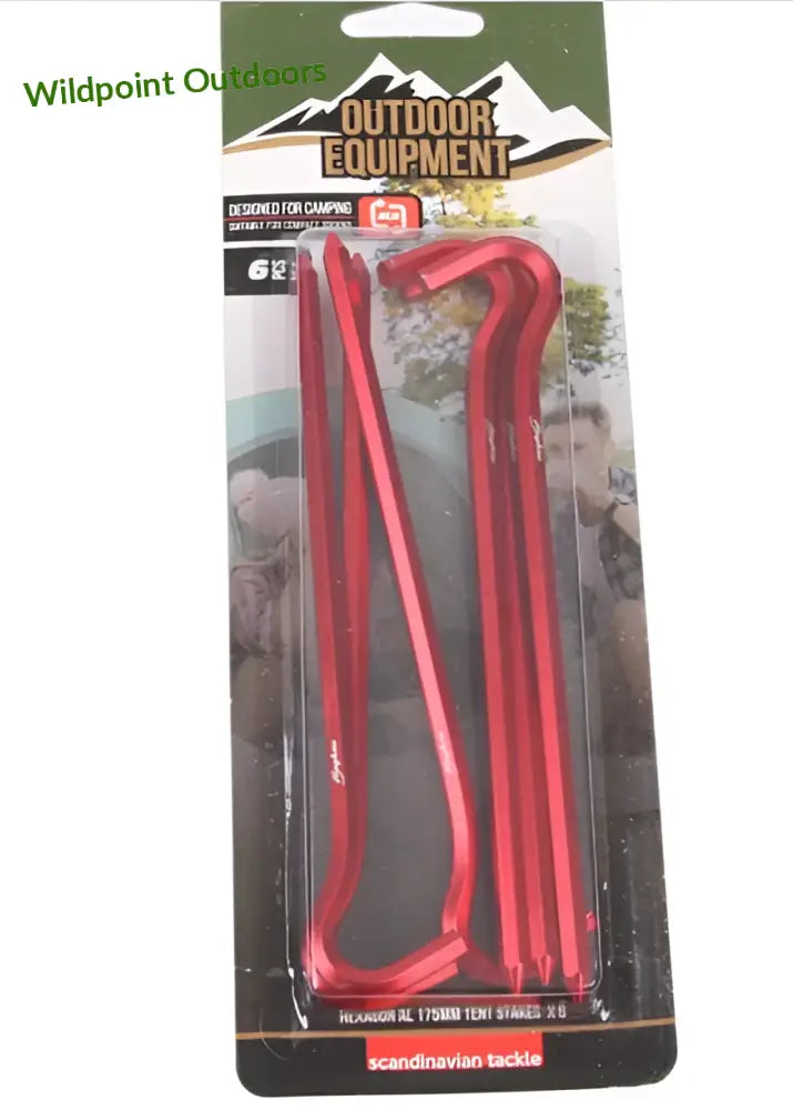 Haghus t34 telttakiilat 6kpl - wildpoint outdoors retkeily 5,80 €