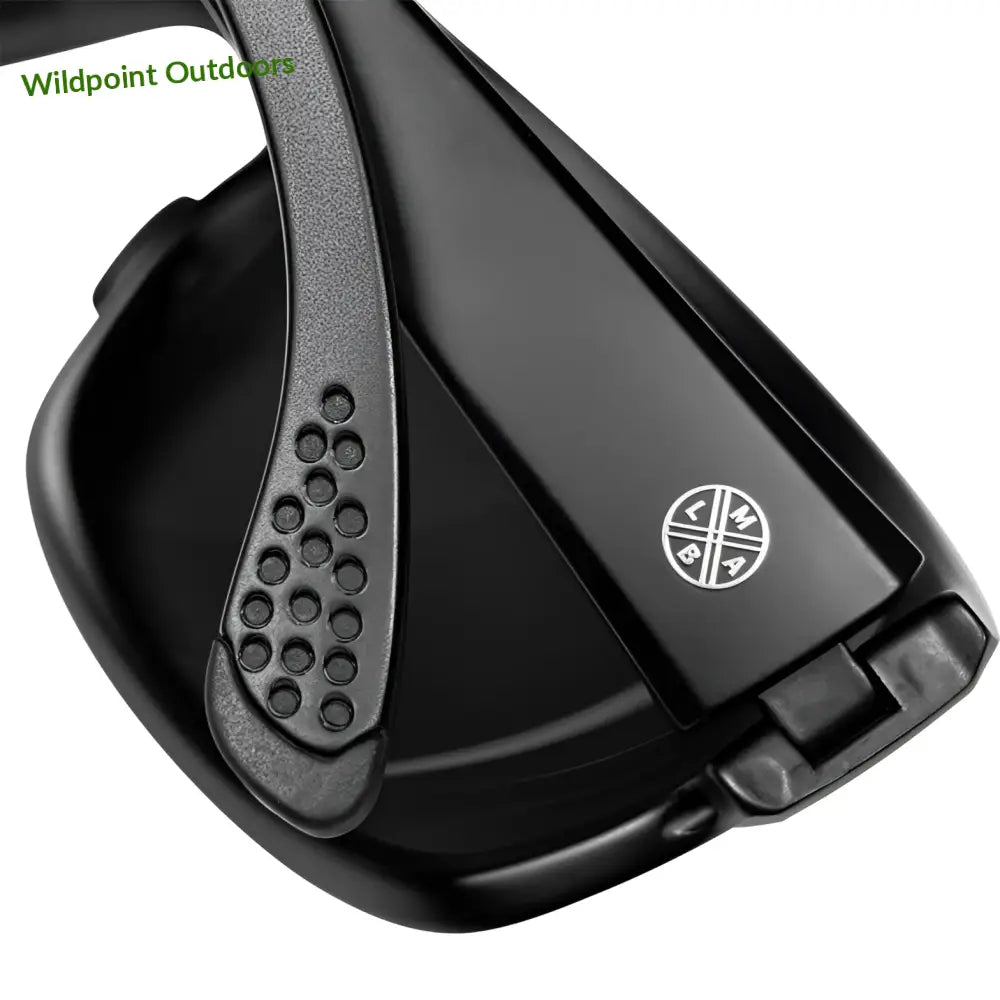 Lmab iris polarisoivat aurinkolasit matte black / green revo - sunglasses retkeily 34,99 €