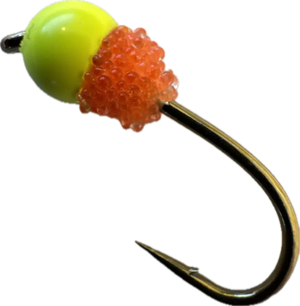 Maken morri & perho käsinvalmistettu 10mm mätimorri pilkintään - yellow / orange - käsityö retkeily 6,70 €