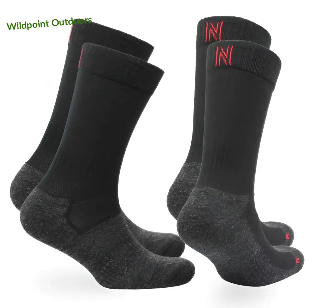 Norfolk leonardo merinovillasukat 2pr musta - 35-38 - retkeily 18,90 €