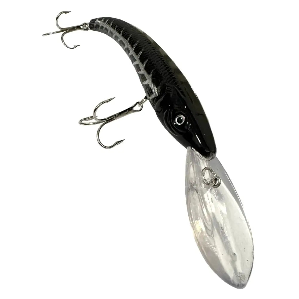 Roundblack deep wobbler kuhan ja hauen uisteluun 12cm 14g - kuhavaappu retkeilyvarusteet verkkokaupasta 1,99 €