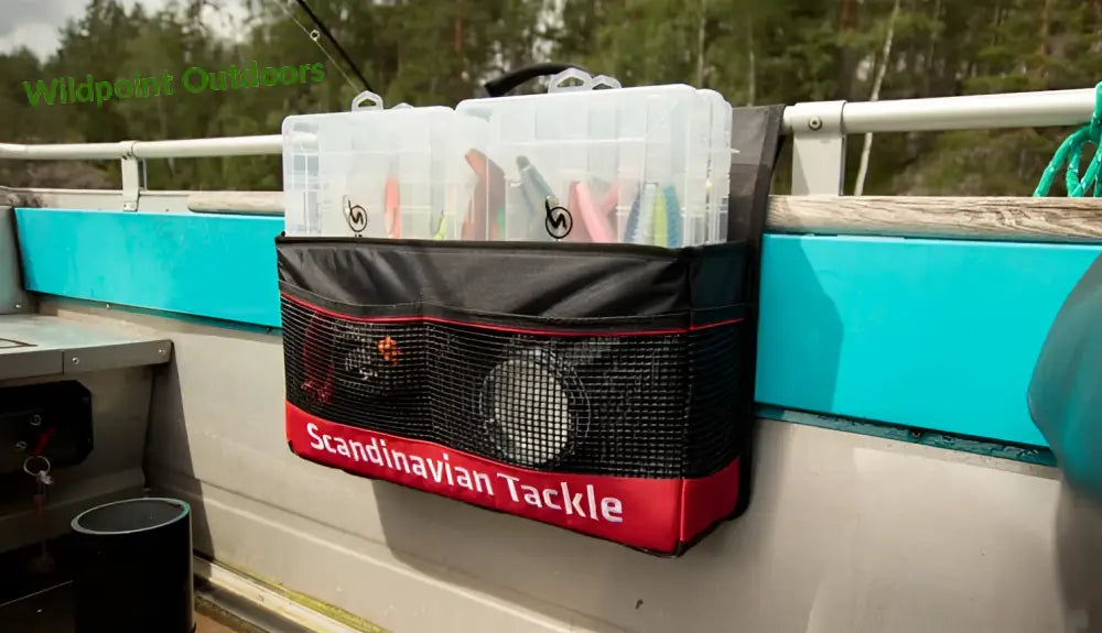 Scandinavian tackle jättikokoinen tarvikelaukku + 4x vieherasia - retkeily 35,90 €