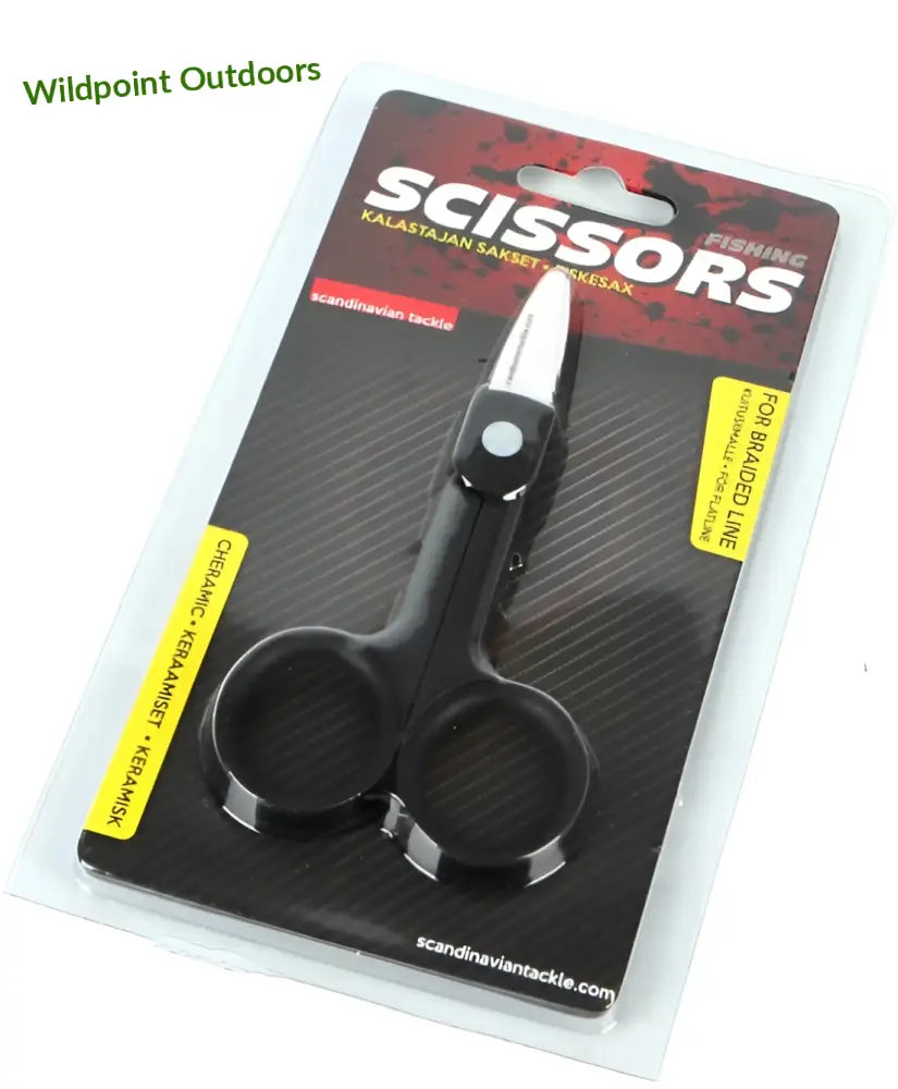 Scandinavian tackle keraamiset kuitusiimasakset - retkeily 12,50 €