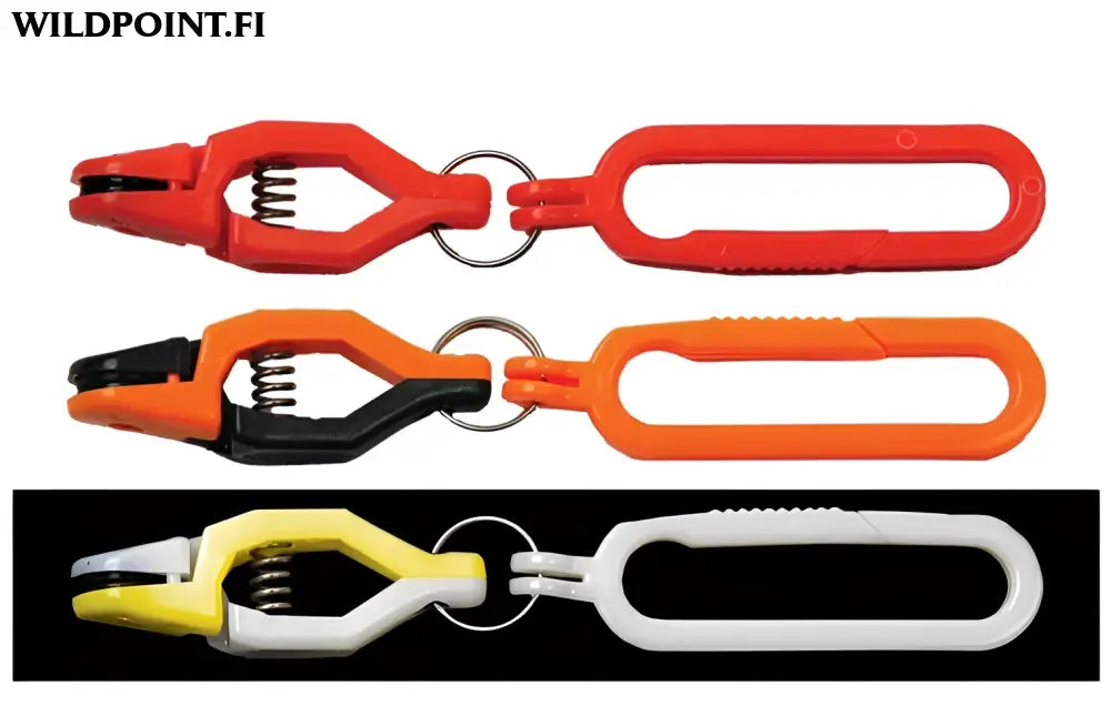 Scandinavian tackle plaanarilaukaisin oranssimusta 10kpl