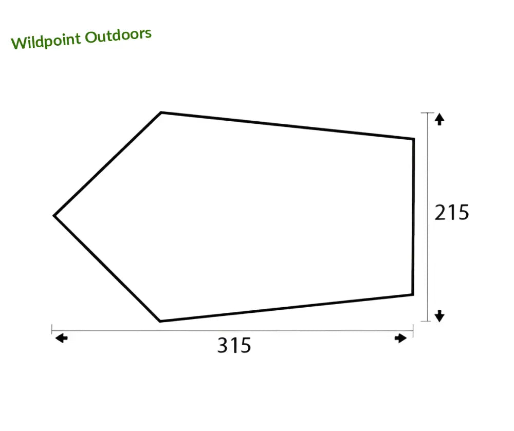 Trimm trace one tarppi oliivinvihreä - wildpoint retkeily 47,90 €