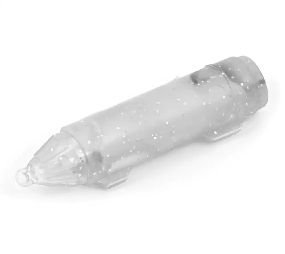 Väinö arctic char double blink vilkkuvalo tupla ledillä pilkintään tai katiskaan - houkutinvalo valkoinen