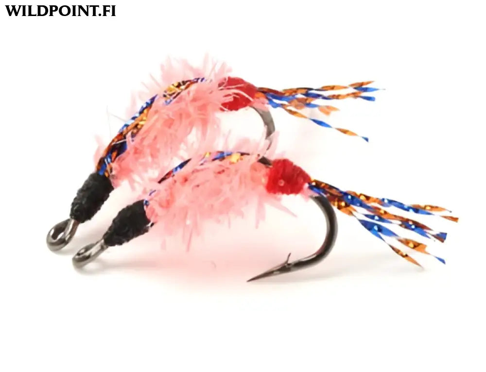 Väinö katkakoukku itsehohtava 2kpl - glow punainen