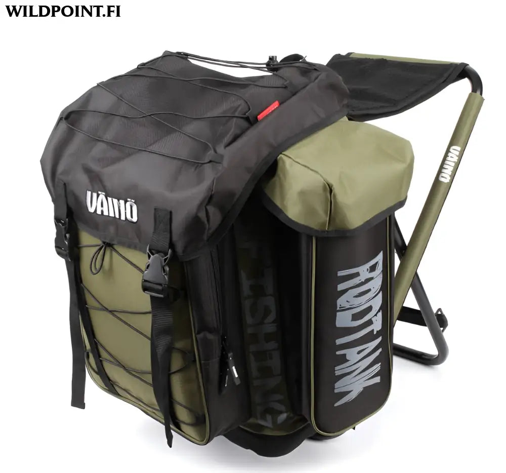 Väinö tank 50l pilkkireppu / reppujakkara