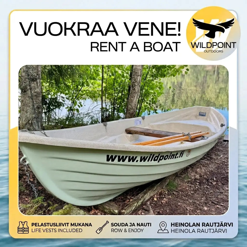 Wildpoint Rent lisäsi kolmannen vuokraveneen Heinolan Rautjärvelle