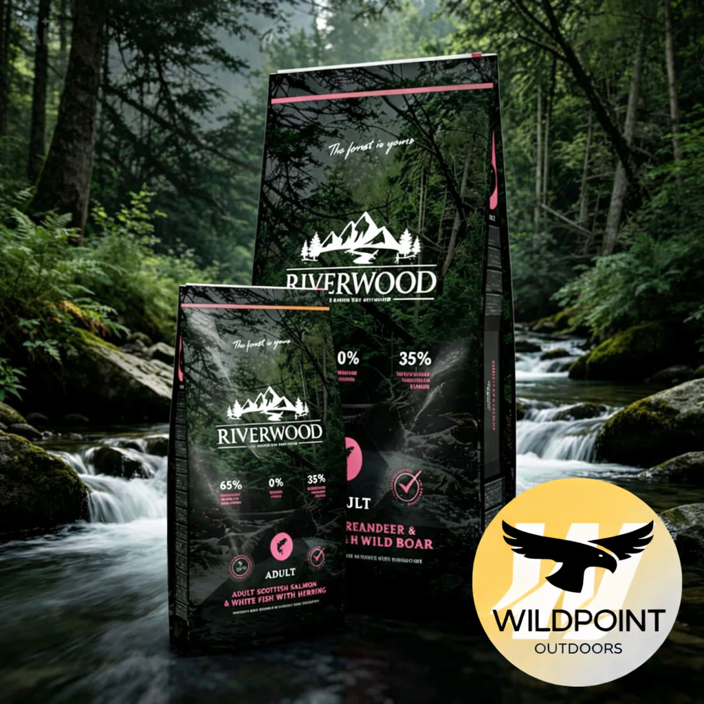 Riverwood koiranruoat ovat viljattomia ja perunattomia täysravintovalmisteita