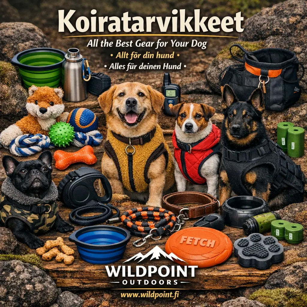 Koiratarvikkeet - wildpoint outdoors