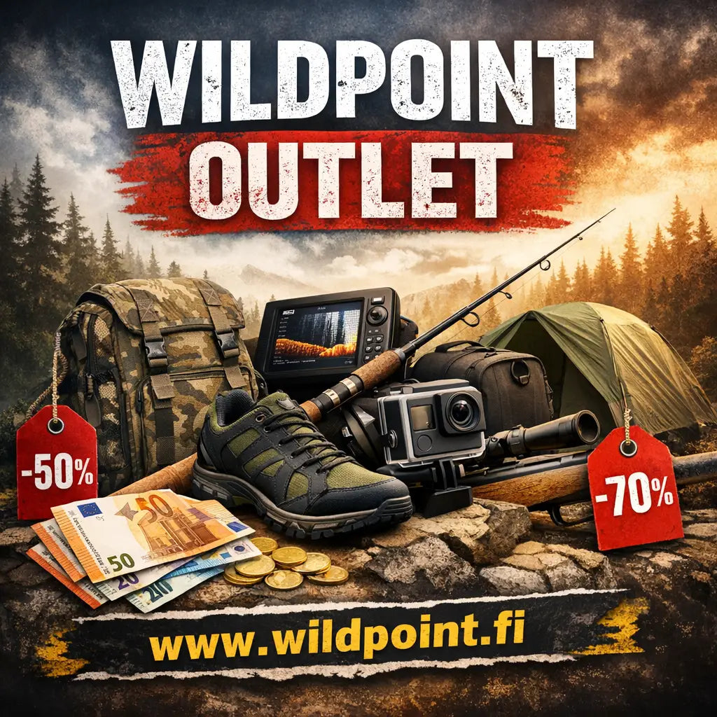 Poistomyyntituotteet ulosheittohinnoin - Wildpoint Outdoors Outlet