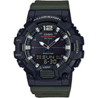 Men's Watch Casio ILLUMINATOR BLACK - ARMY GREEN (Ø 48 mm)-0