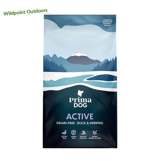 10kg primadog adult active viljaton ankka & silli - retkeily 46,90 €