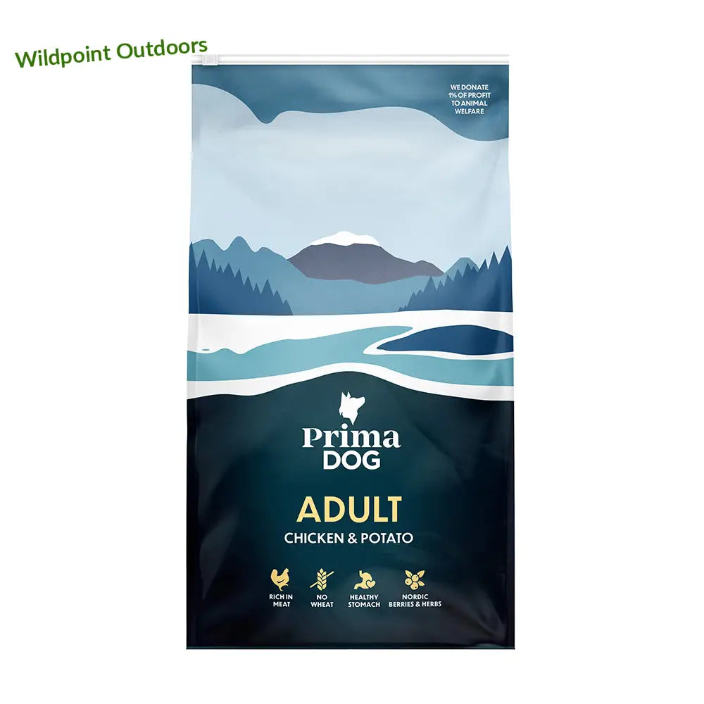 10kg primadog adult kana & peruna - wildpoint outdoors retkeily 42,90 €