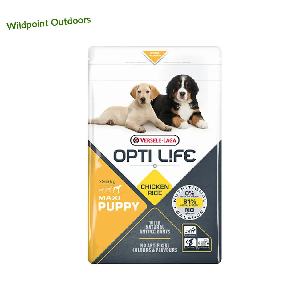 12,5 kg opti life puppy maxi - wildpoint outdoors retkeily 64,90 €