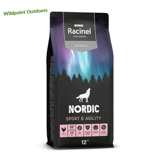 12 kg racinel nordic sport & agility chicken kana - retkeily 58,90 €