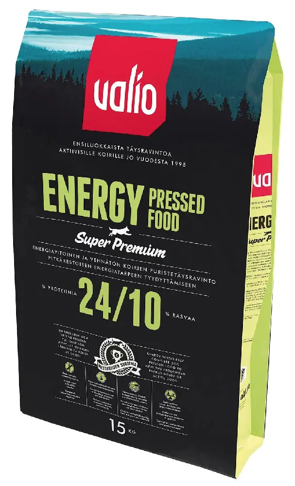 15kg valio puriste energy regular 24/10 - koiranruoka valio retkeilyvarusteet verkkokaupasta 37,90 €