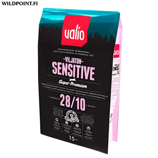 15kg valio super premium sensitive viljaton 28/10