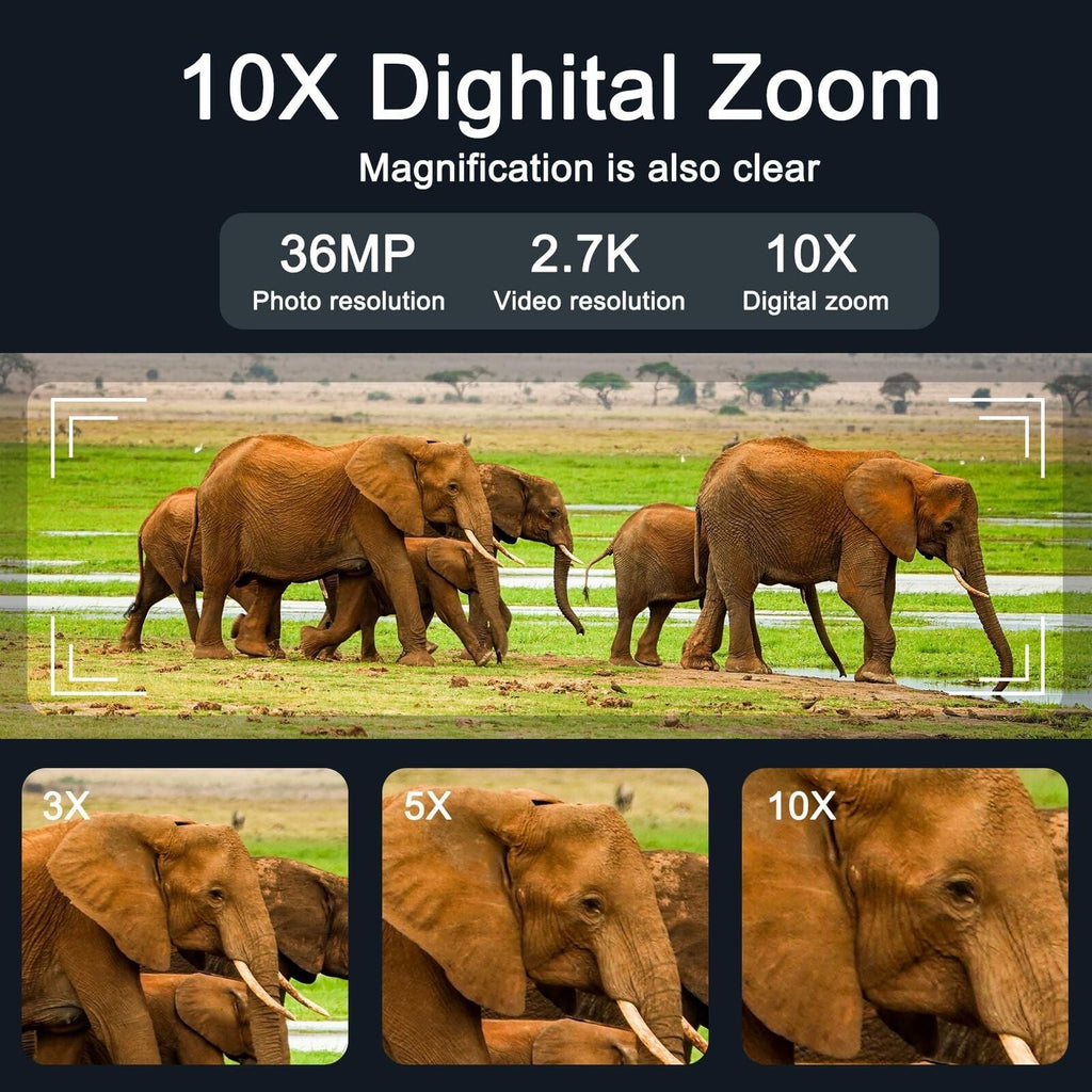 NNETM 4K Ultra HD -yönäkökiikarit 36 megapikselin kameralla