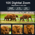 NNETM 4K Ultra HD -yönäkökiikarit 36 megapikselin kameralla