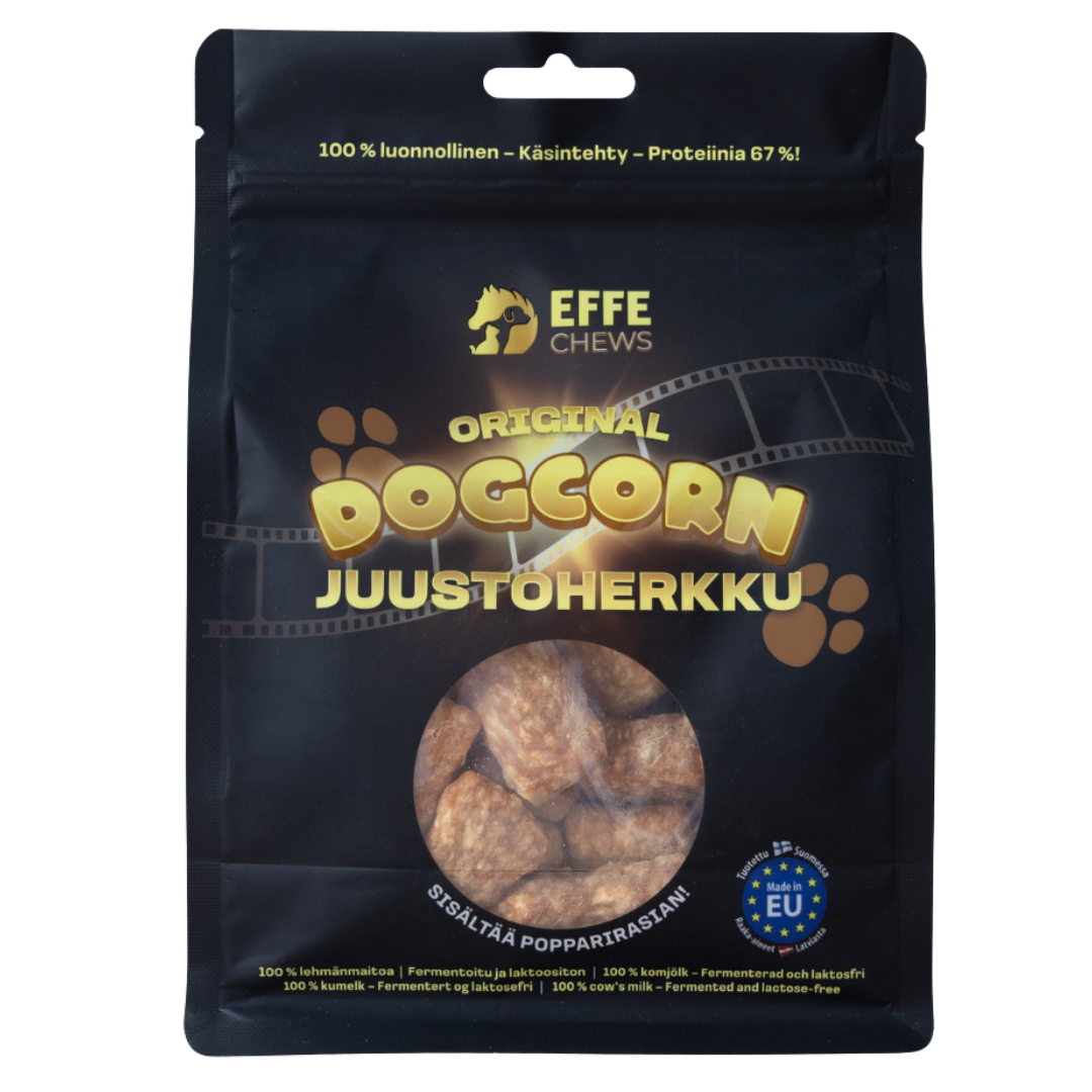 Effe Chews Dogcorn 100g Ostgodis