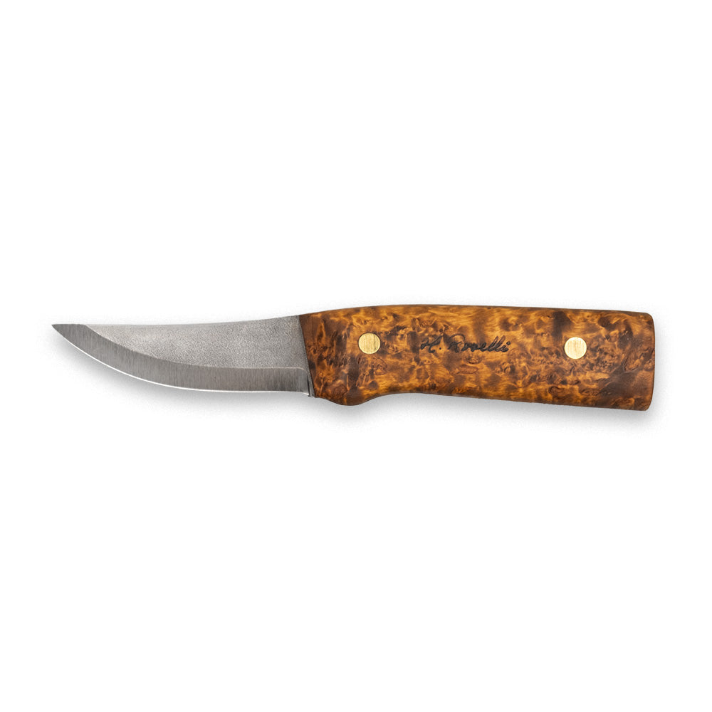 Hunting knife full tang, dark handle