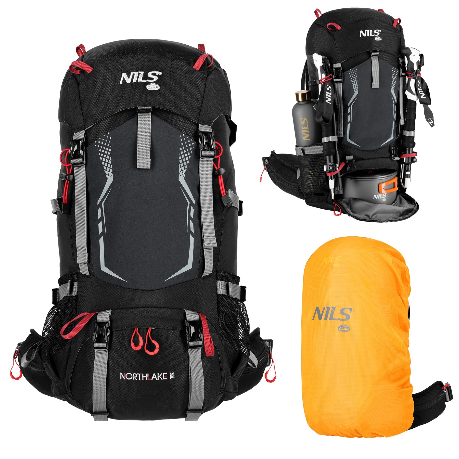 Vaellusreppu Northlake 30+10l NC1993 NILS CAMP