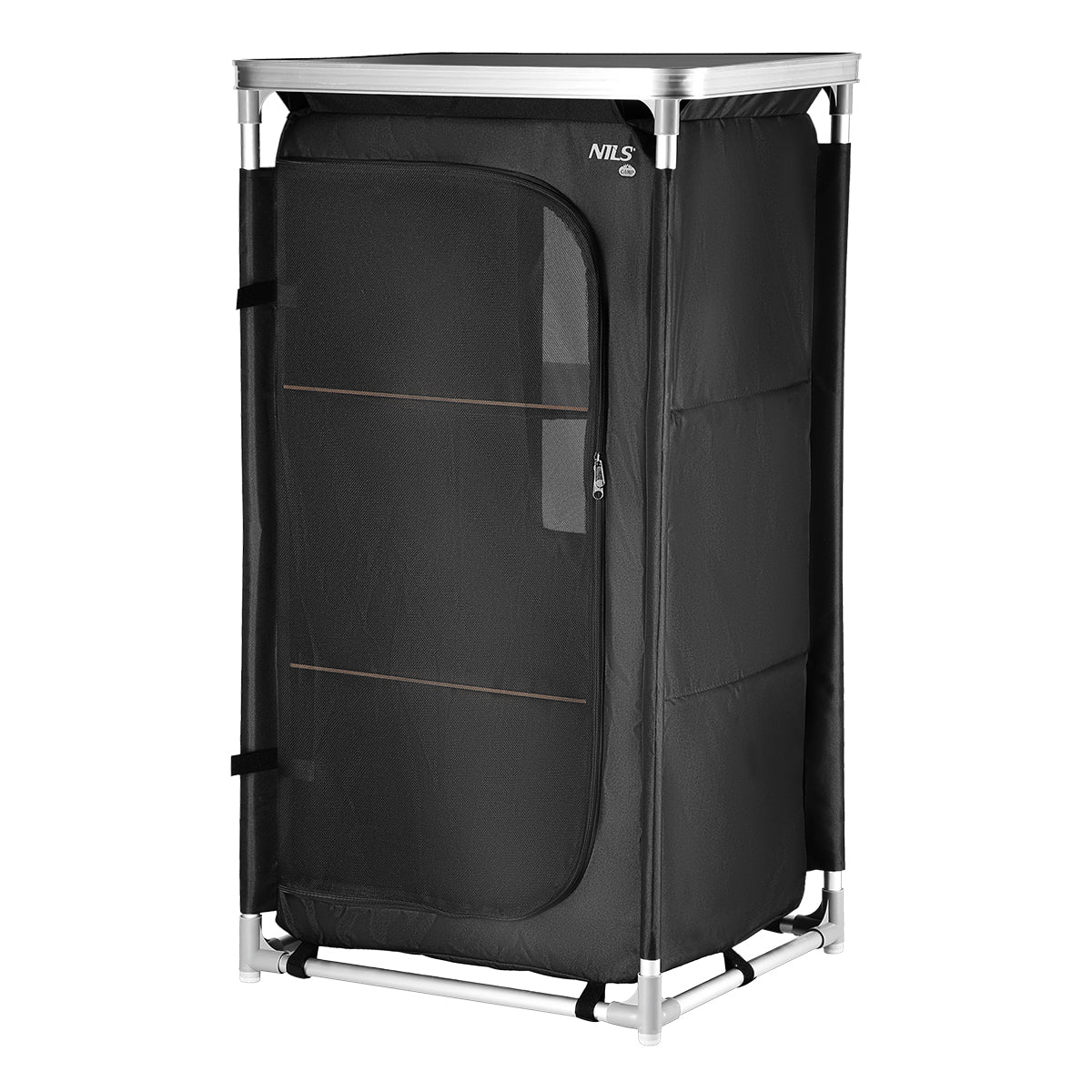 Taitettava retkikaappi pöytätasolla NC3036 NILS CAMP