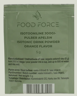 Food Force Isotoninen juomajauhe appelsiini 5g