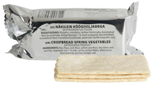 Food Force Näkkileipä Varhaisvihannekset 50g (L,V,G)