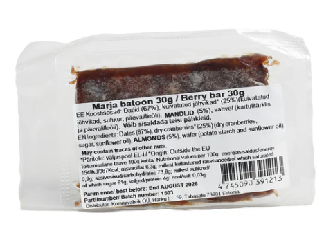 Food Force Marjapatukka 30g (L,V,G)