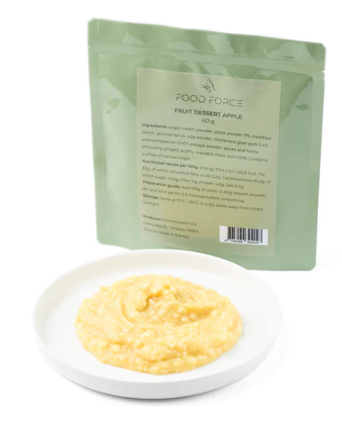 Food Force Hedelmäjälkiruoka omena 60g (V, G)