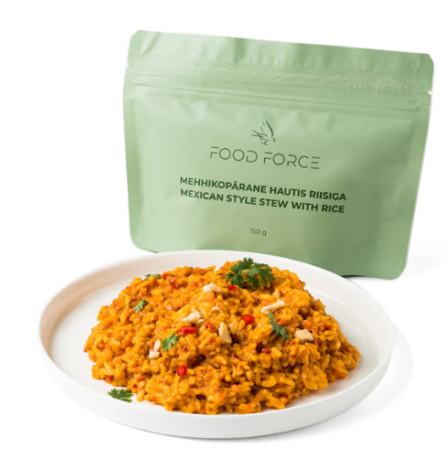 Food Force Meksikolainen muhennos riisillä 150g