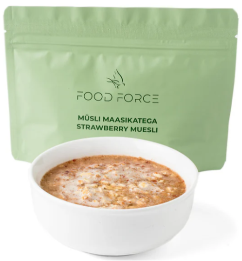 Food Force Mansikkamysli 120 g (L)