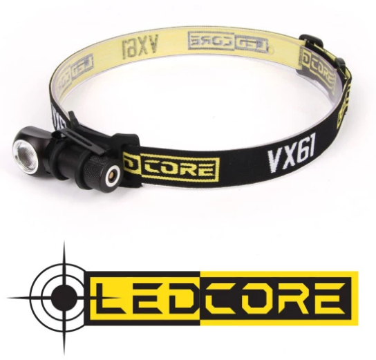 Ledcore VX61 6W ladattava otsavalo