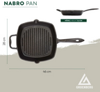 Groenberg Nabro parilapannu 28 × 28 cm