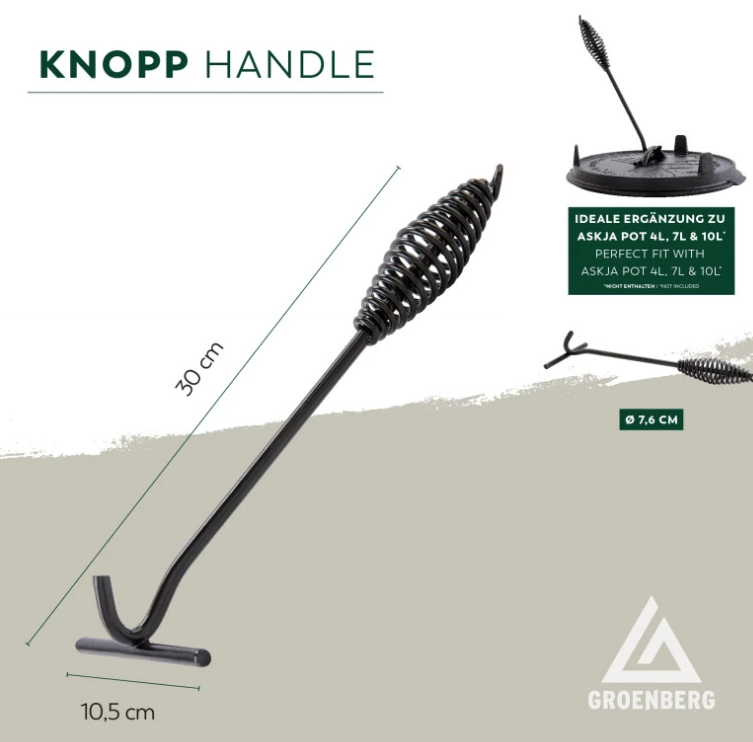 Groenberg valurautapadan kannen nostokoukku