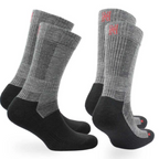 Norfolk Leonardo Junior merinovillainen lasten urheilusukka 2pr, harmaa