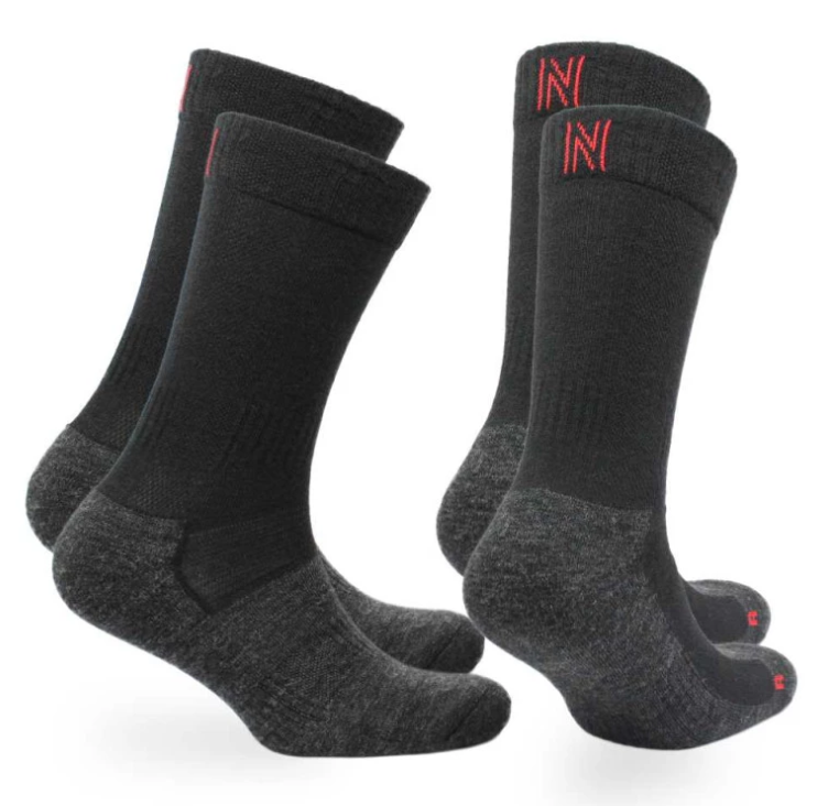 Norfolk Leonardo merinovillasukat 2pr, musta