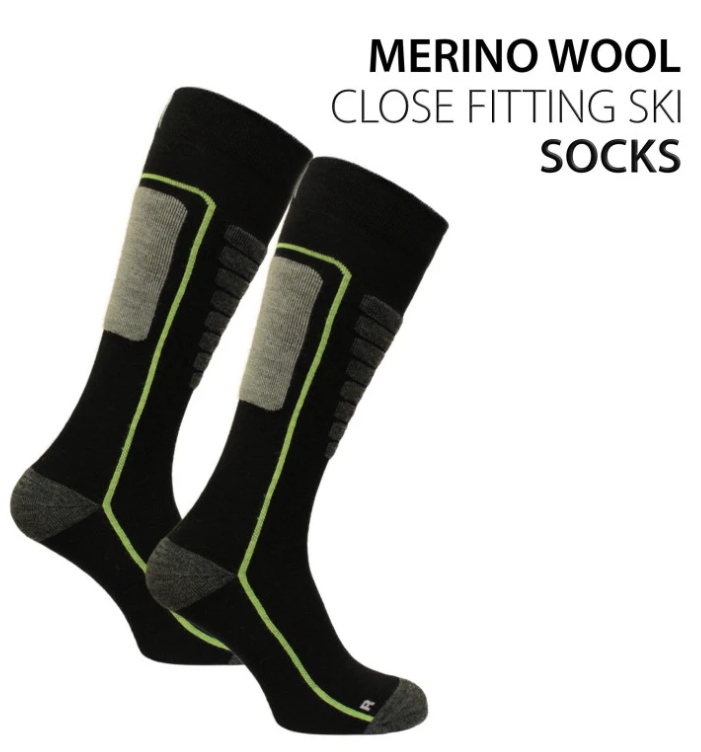 Norfolk Courchevel hiihtosukat musta