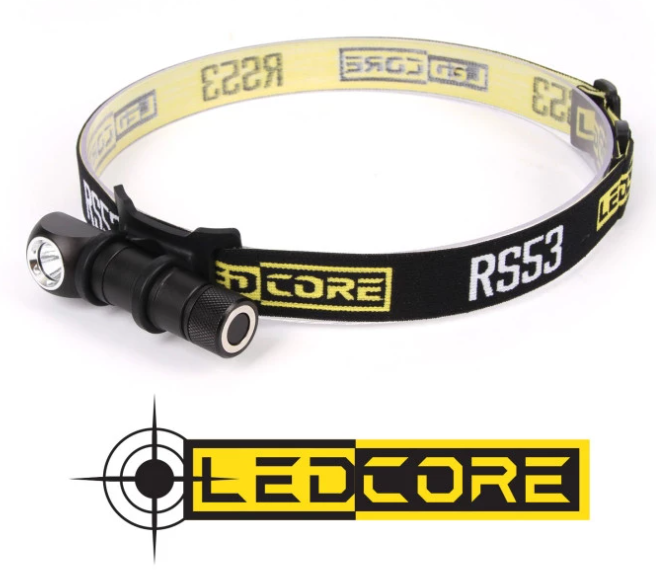 Ledcore RS53 5W paristokäyttöinen otsavalo